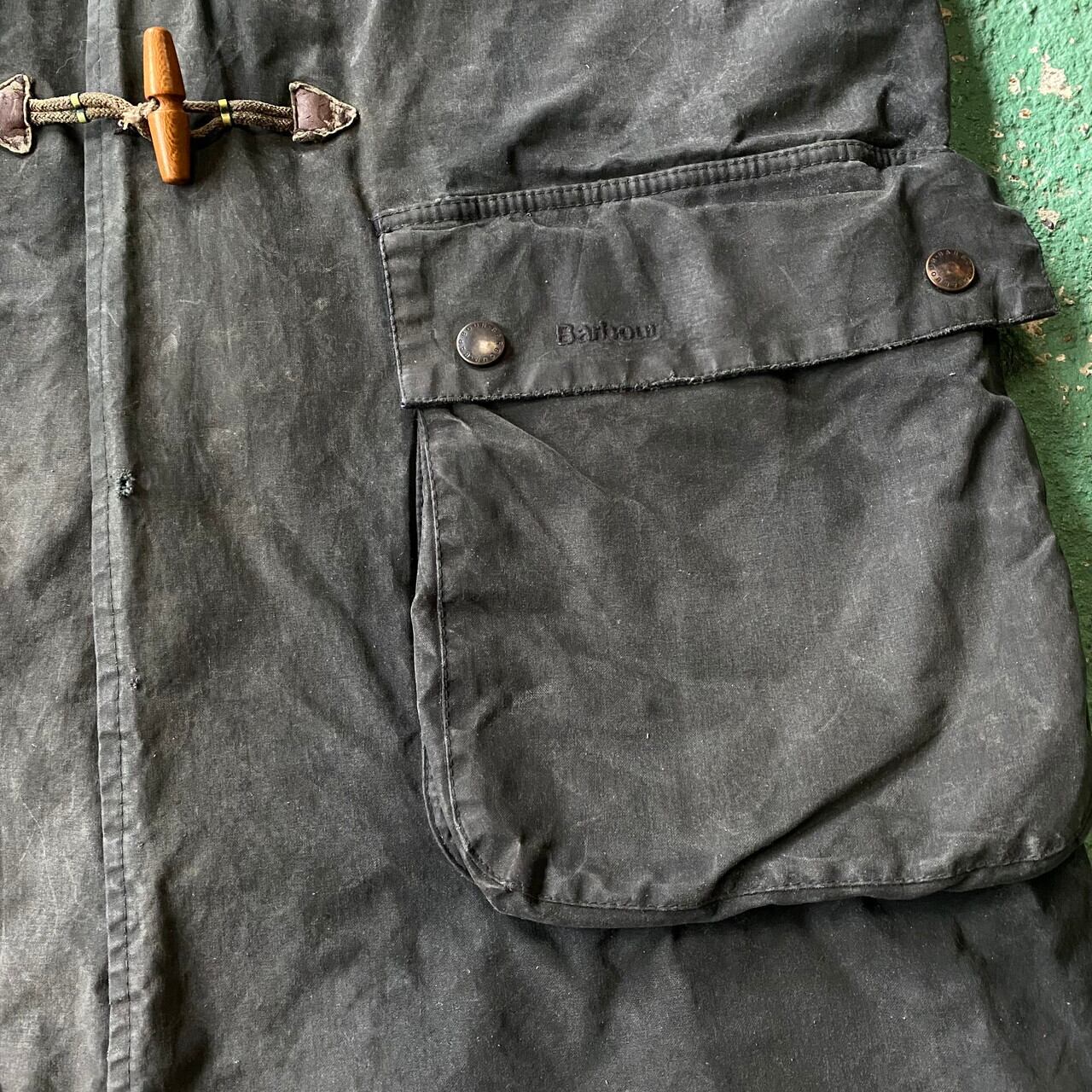 00年代 英国製 Barbour バブアー ワックスコットン ダッフル 00年代 英国製 Barbour バブアー ワックスコットン ダッフル