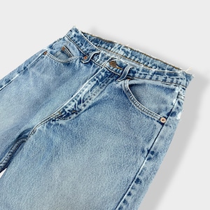 【LEVI'S】505 オレンジタブ ボタン裏977 デニム ジーンズ ジーパン リーバイス ダメージジーンズ テーパード W30 L30 US古着