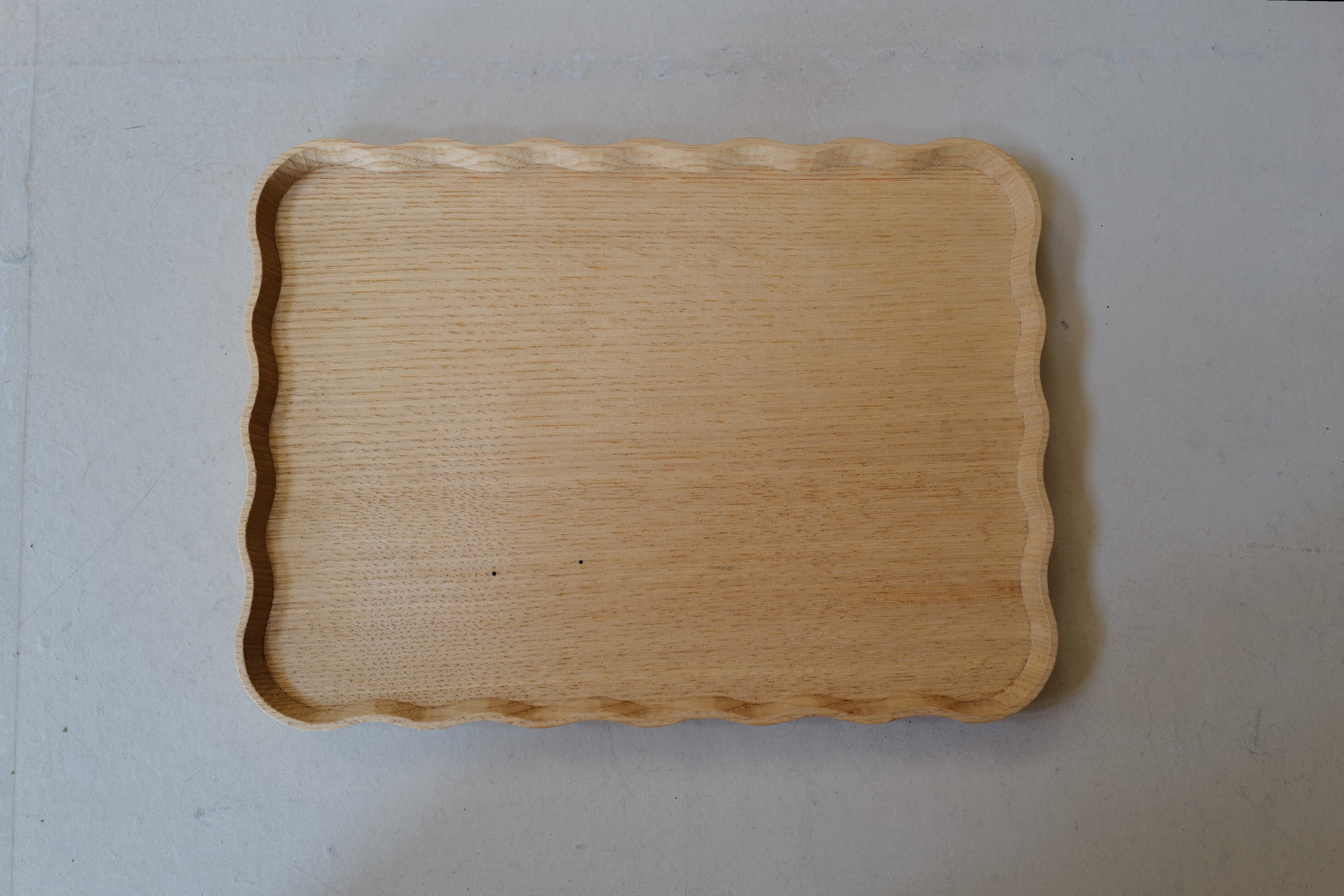 加藤良行 木製 六角 盆 トレイ 加藤良行 木製 六角 盆 トレイ