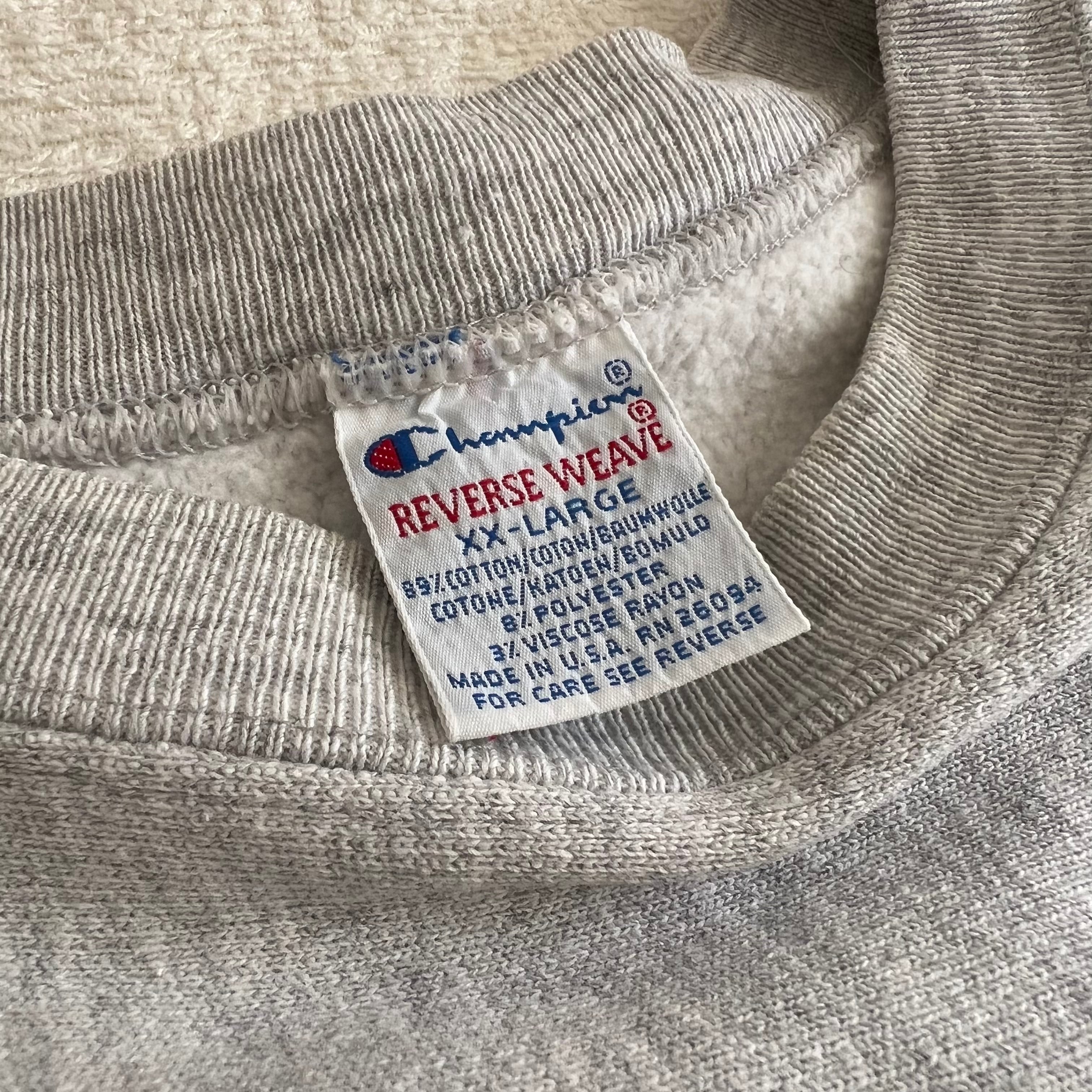 【美品】90s Champion チャンピオン リバースウィーブ USA XXL