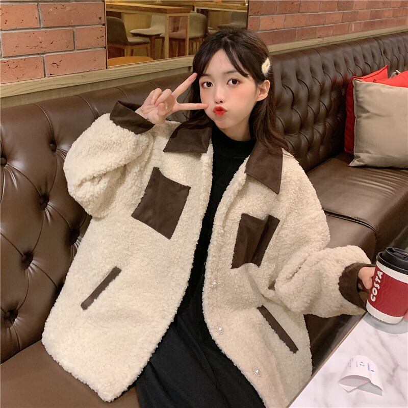 ウールコート オータムウィンタースタンダードスタイルベルベット レトロ 秋物 冬物 萌量不足84038370686