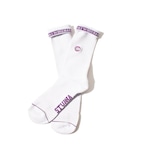 PP SOCKS : ホワイト/ラベンダー
