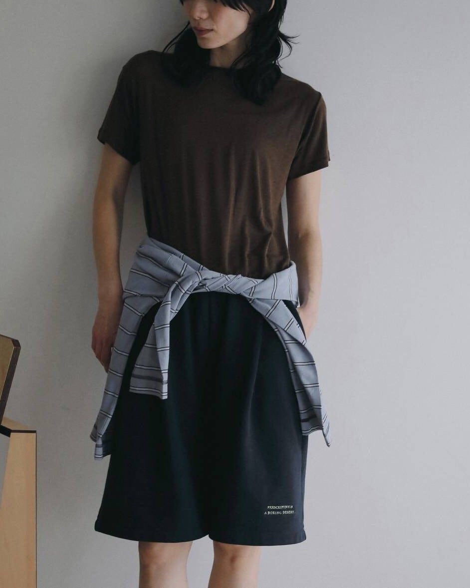 anuke(アンヌーク) Wool Compact T-shirts | サウスオレンジ｜メンズ