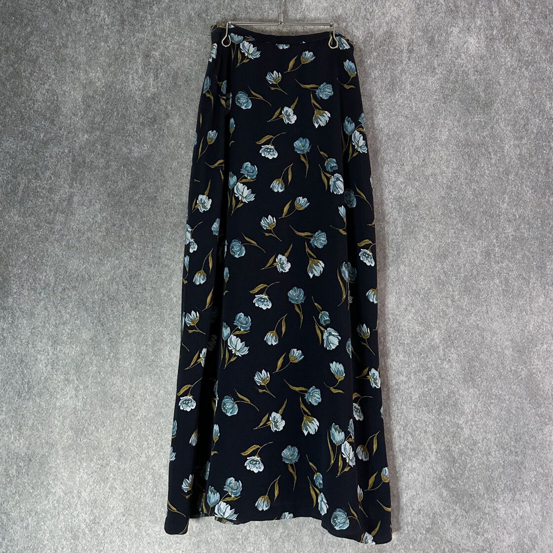 90s flower long skirt 90年代 花柄 花柄スカート ロングスカート 古着 