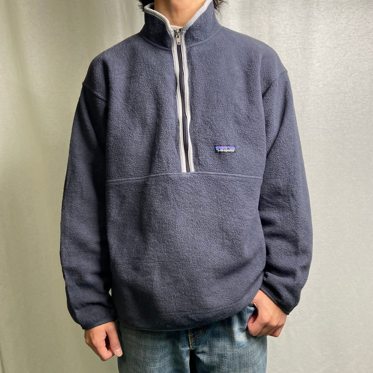 00年代 patagonia SYNCHILLA パタゴニア ハーフジップ シンチラ  