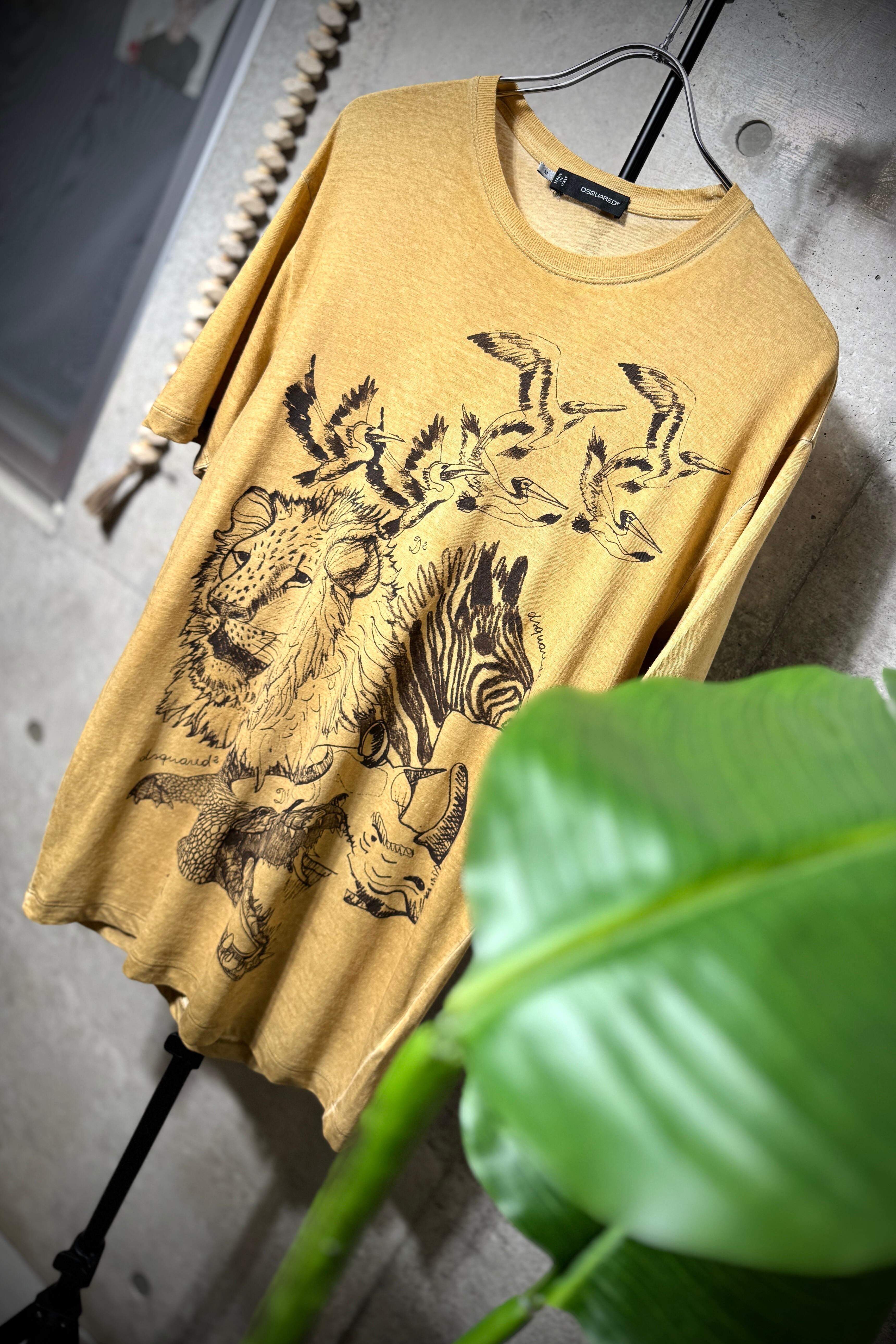 "DSQUARED2" animal print Tshirt