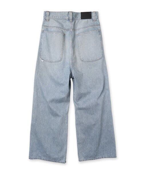 24SS】JieDa DAMAGE ONE TUCK WIDE STRAIGHT DENIM (INDIGO) Jie-STD