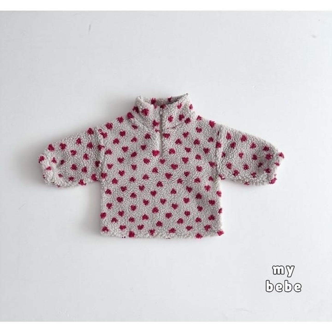 韓国子供服 / 26winter / my bebe / ボアアノラック / キッズ / 冬服 *XS~XL*