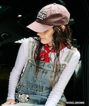 Dogs AND LOVERS Logo CAP (BROWN) CQ-49504
