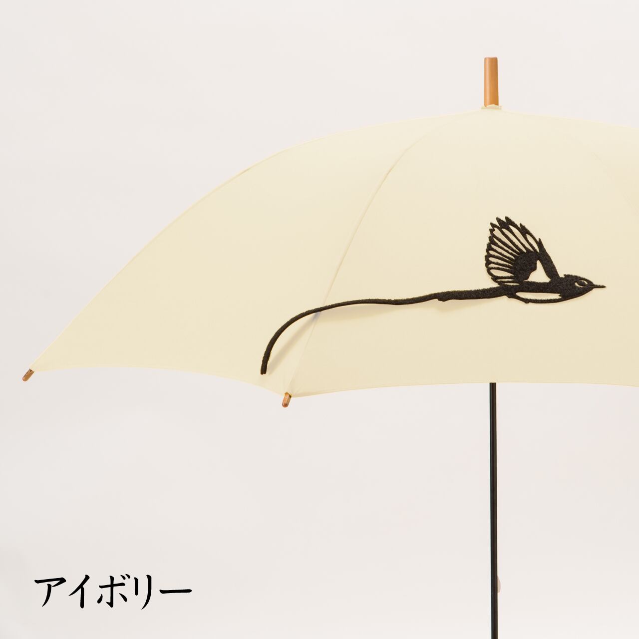 三光鳥の傘　アイボリー