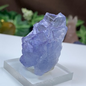 12.幻想的な色合い☆ヤオガンシャン産・ブルーフローライト原石