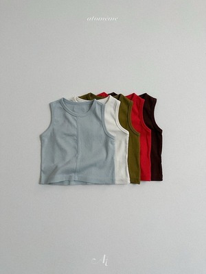 【予約】atomeme  Eden tank top