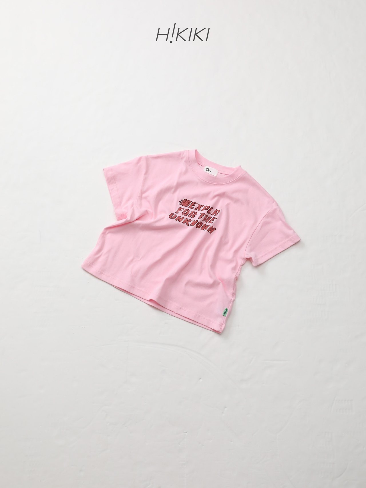 [H!KIKI] EX Short sleeve T-shirt (13/15/17/19) / [하이키키] 익스반팔티 (13/15/17/19)