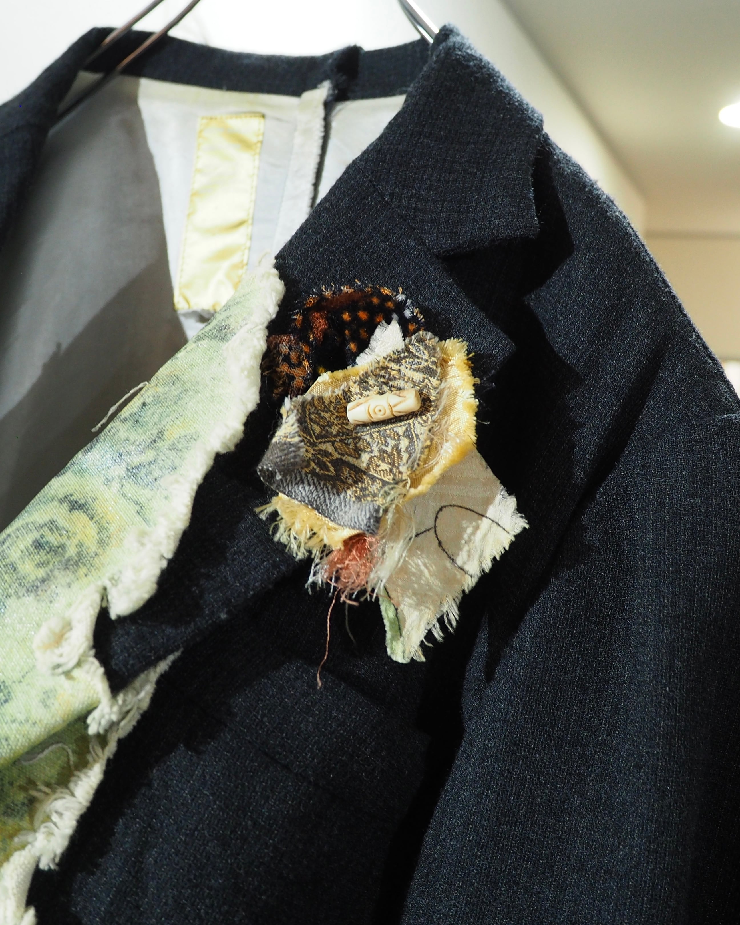 ” NOZOMI ISHIGURO - ノゾミイシグロ ” ” 再構築 ‐ Reconstruct ” Special Archive Tailored jacket