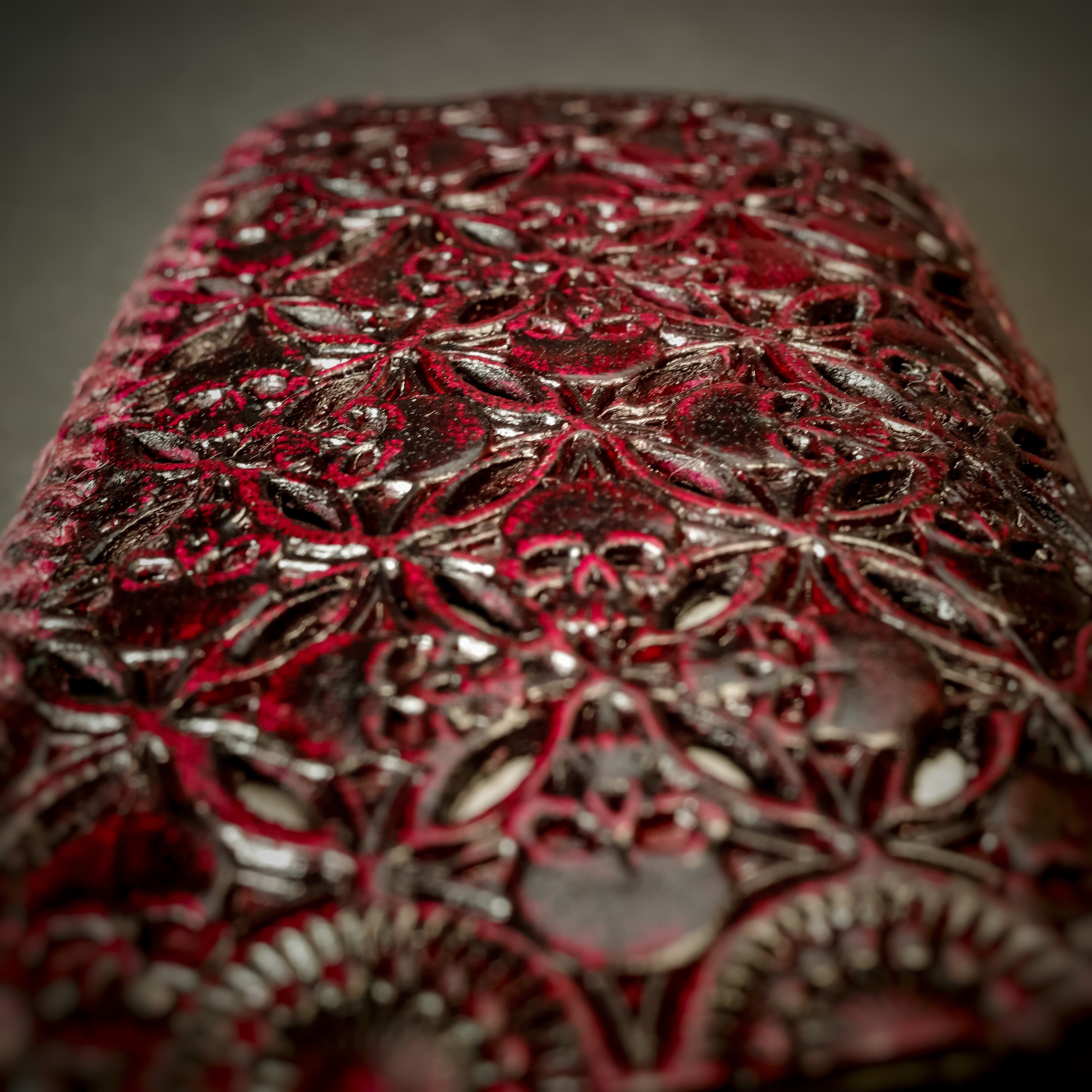 PloomCUBE】プルームキューブ 本革製カバー〝髑髏結〟 | FrogDesignFactory