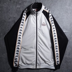 90s “Kappa” embroidery & side tape design track jacket