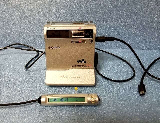 っていただ SONY - Sony MZ-N1 ポータブルMD 録音機能付きプレイヤーの 