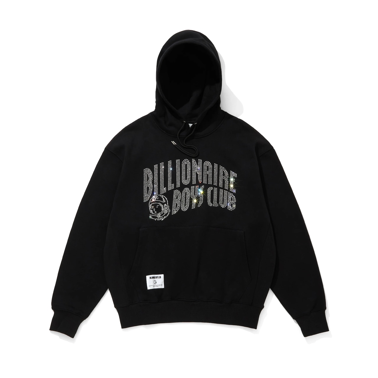 BILLONAIREBOYSCLUB/ICECREAM / Rhinestone Cotton Hoodie