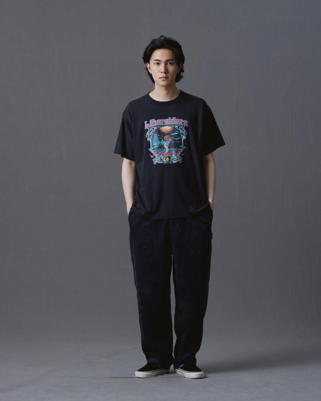 【 Liberaiders 】DEAD ROSE TEE
