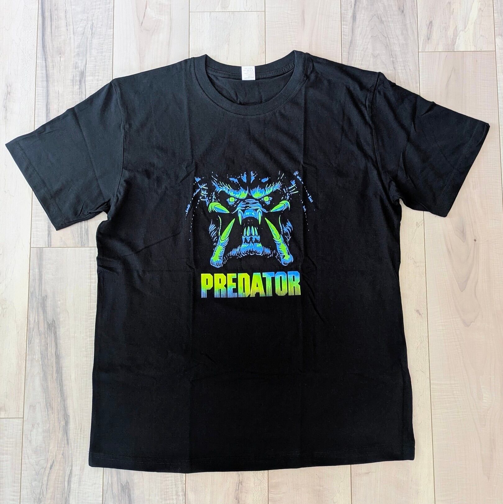 ひっぴ 新品 プレデター Tシャツ XL ブラック 映画 PREDATOR ( プレデター ) 】Tシャツ / 映画Tシャツ / 80'90' MOVIE / T