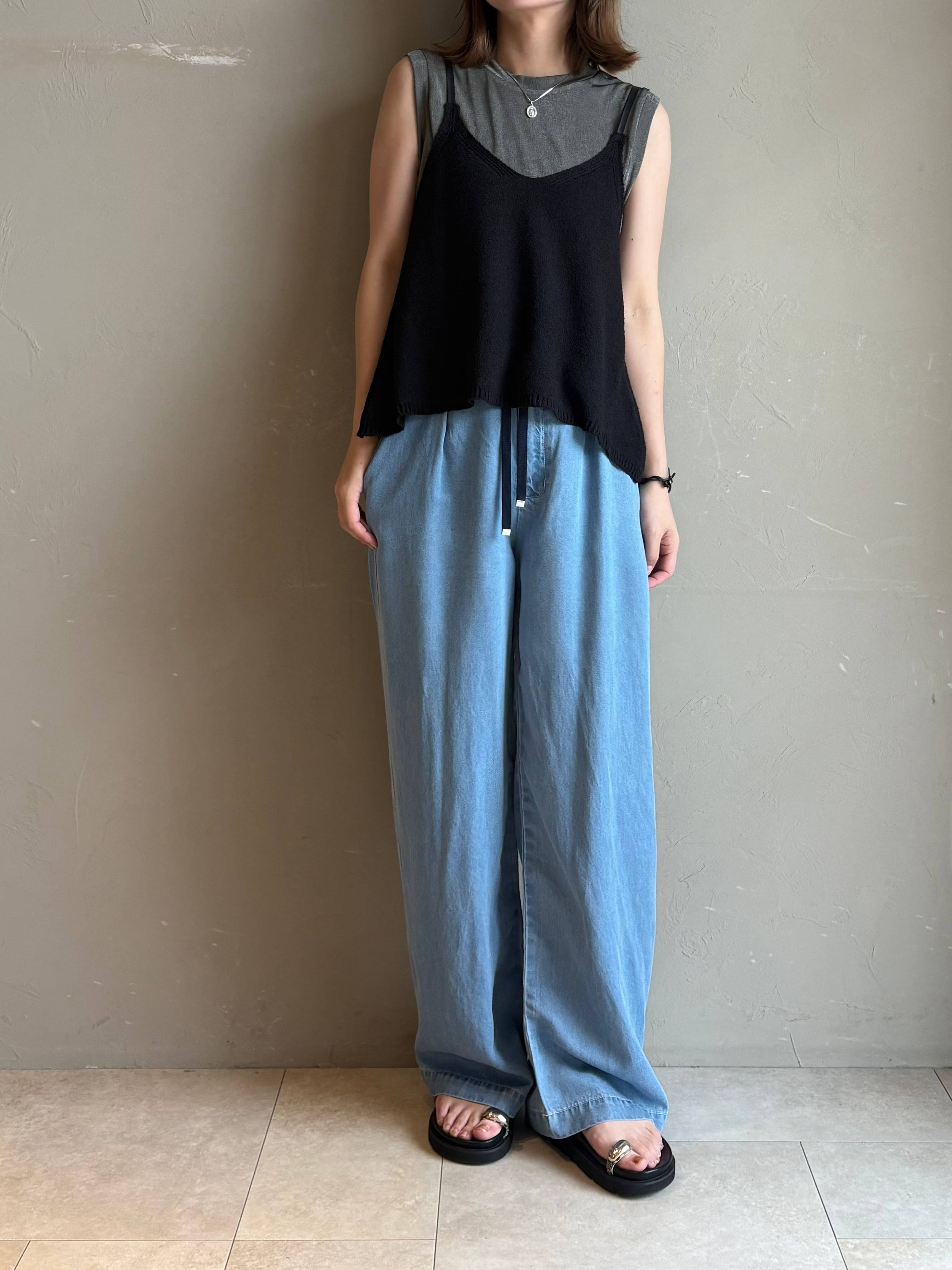 Praia 】セルロースワイドデニム | valance 福井｜レディース セレクト