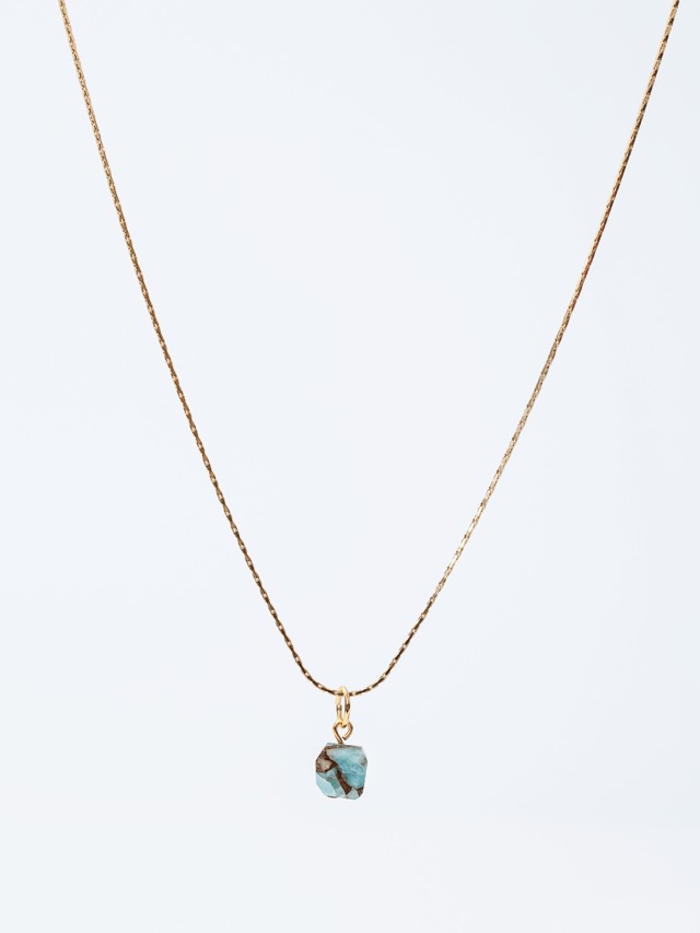 アマゾナイトコッパー（小）ネックレス