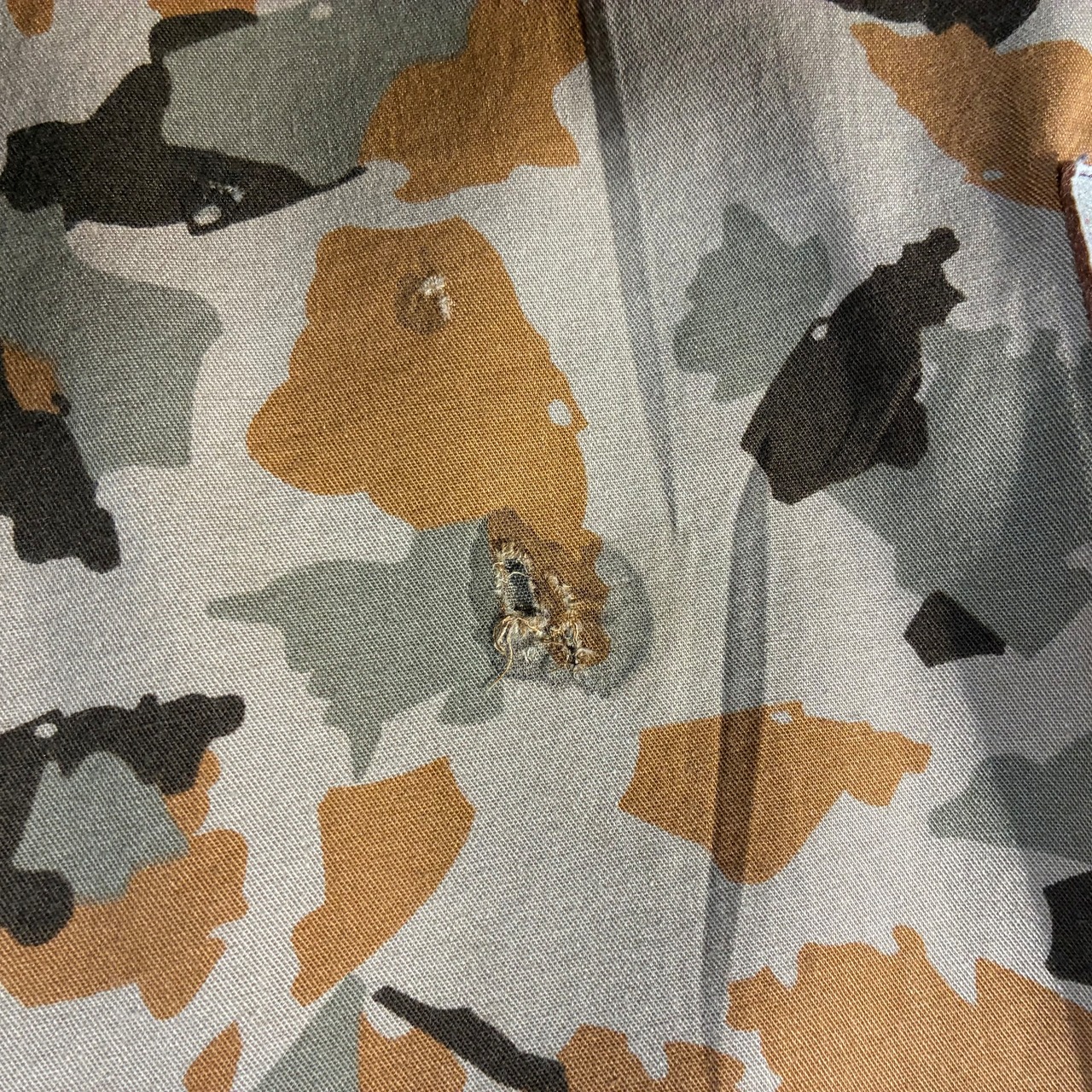 ROCA WEAR ビッグサイズS/S シャツ　カモフラロカウェア