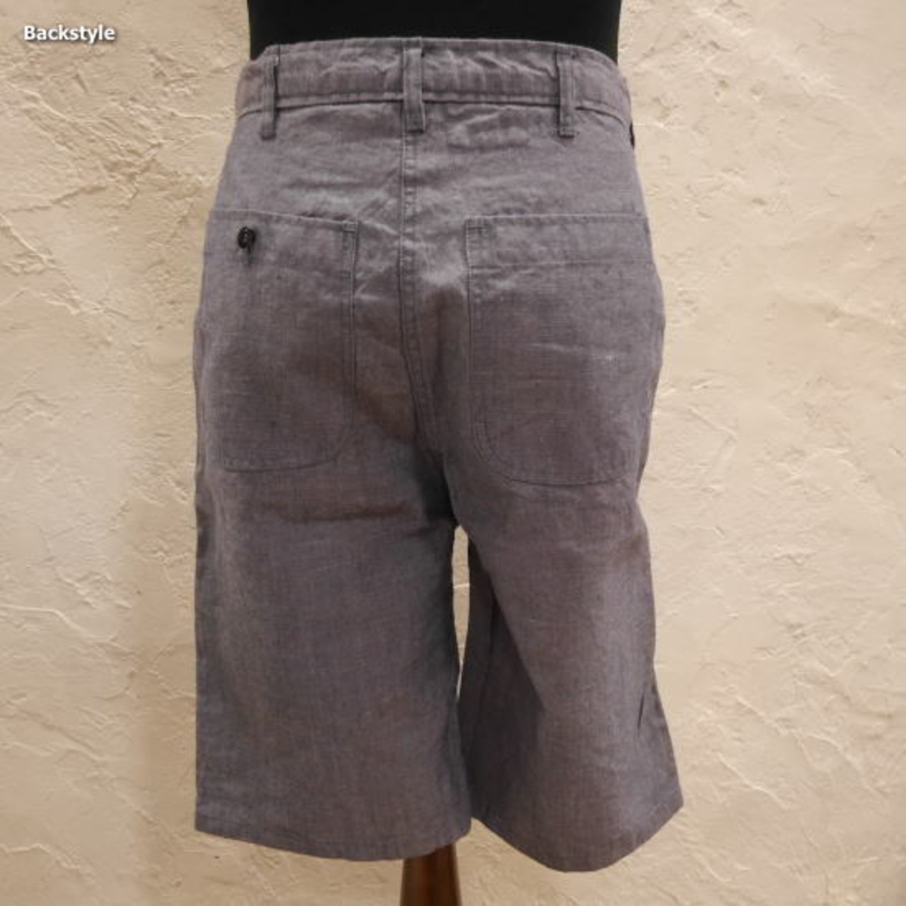 USタイプ NAVY ラミーハーフパンツ　ブルー