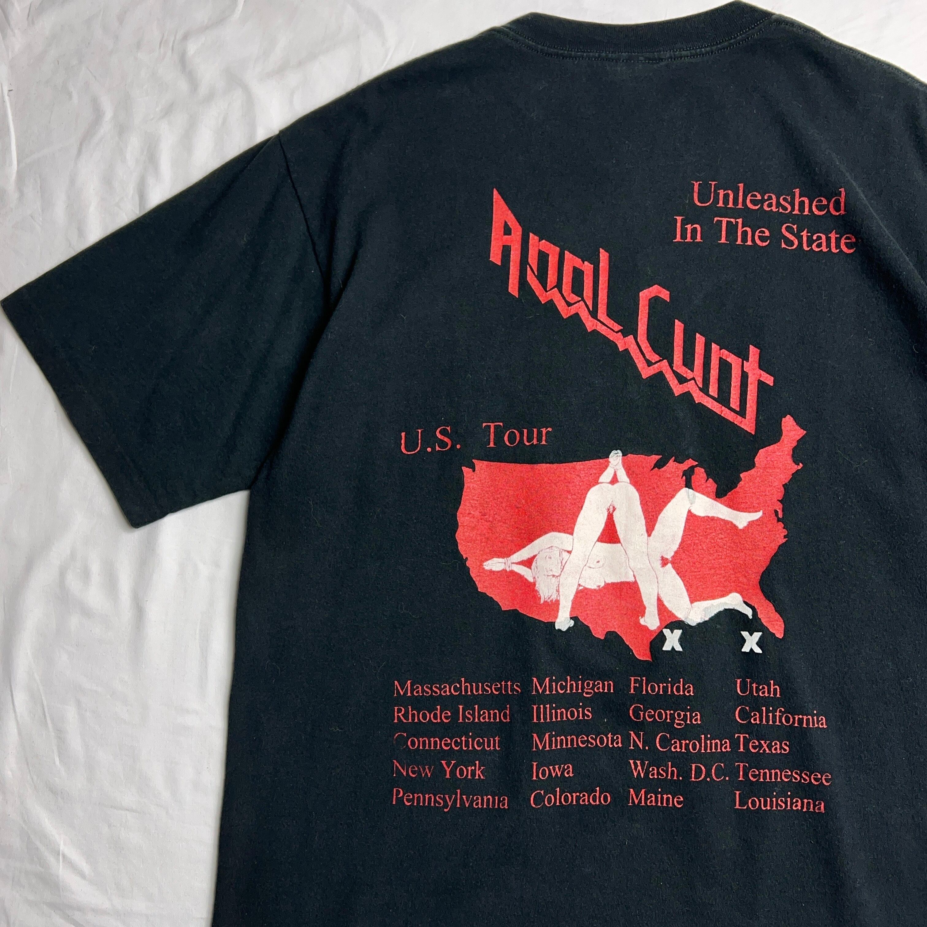 90's Anal Cunt U.S.Tour Tshirt 90年代 アナル・カント バンドTシャツ