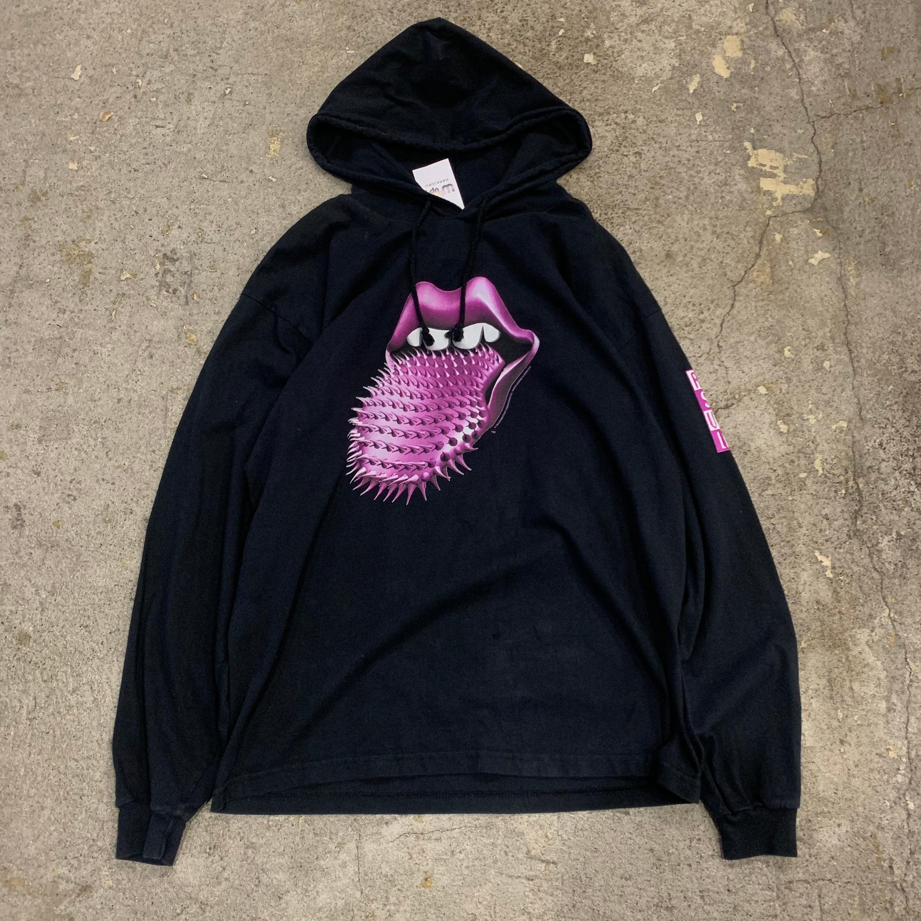 90s The Rolling Stones L/S hoodie T-shirt | What
