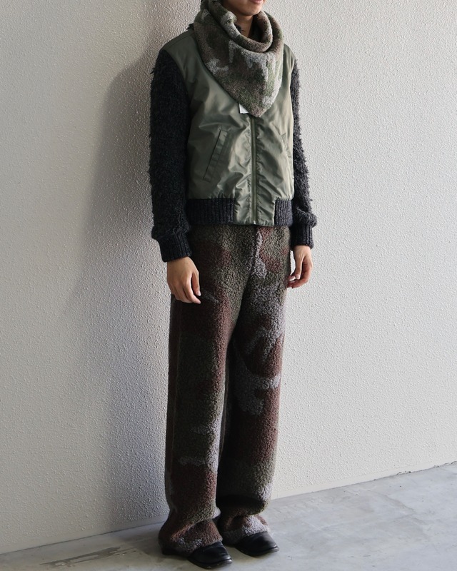 Oscar Ouyang AW25/Green bomber jacket