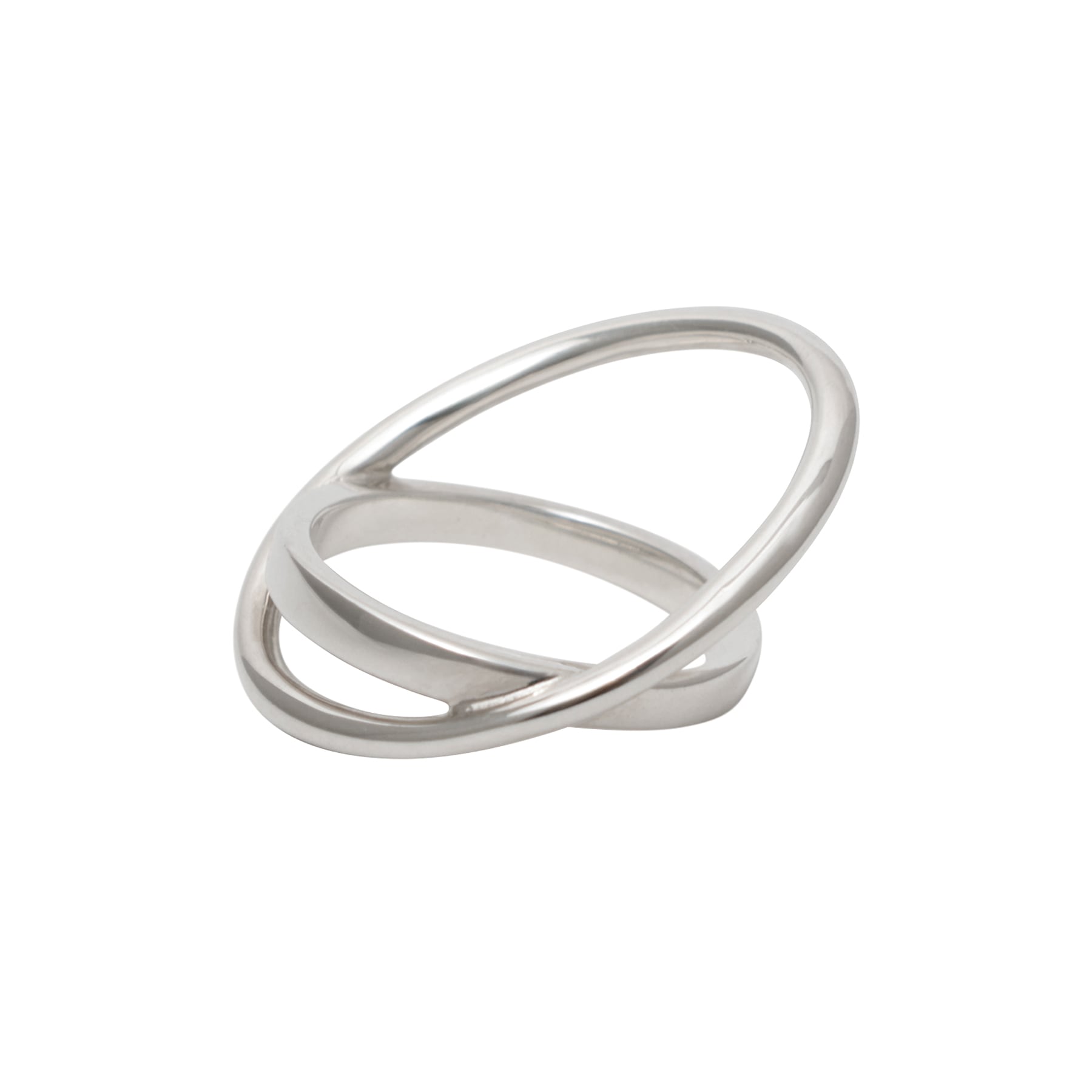 circle & oval overlap ring [luslep4] / Y2401CTR5247 | YArKA official