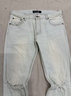 ''cavariA'' damage denim pants