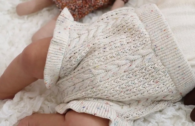 【取寄】ニットフリルパンツ