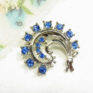 フラワーブローチ　 ヴィンテージアクセサリーのセール通販　11457B