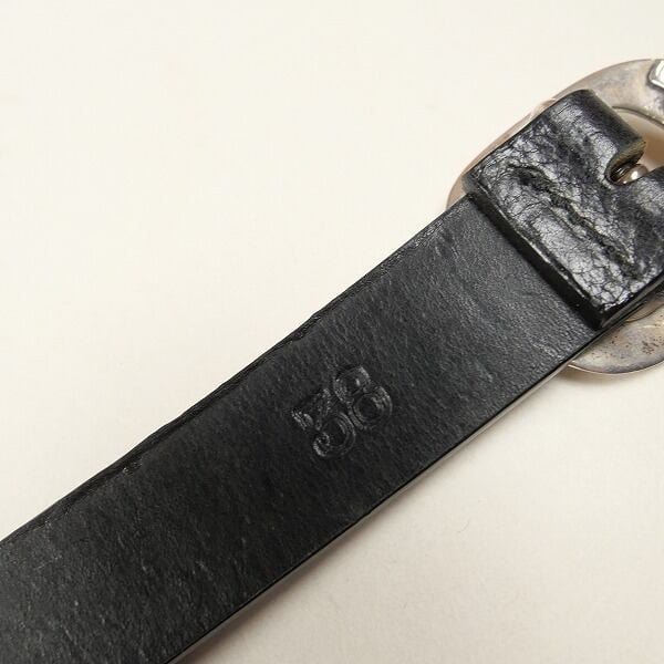 CHROME HEARTS クロムハーツ BELT GUNSLINGER 1 スタッズベルト 黒
