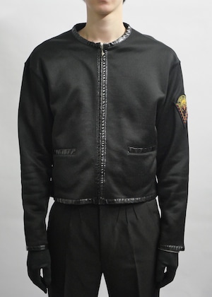 "JUNIOR GAULTIER" no collar zip blouson
