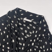 TSUMORI CHISATO ツモリ チサト ドット風 ドルマンスリーブ ニット ジャケット 羽織 2/ブラック系 レディース