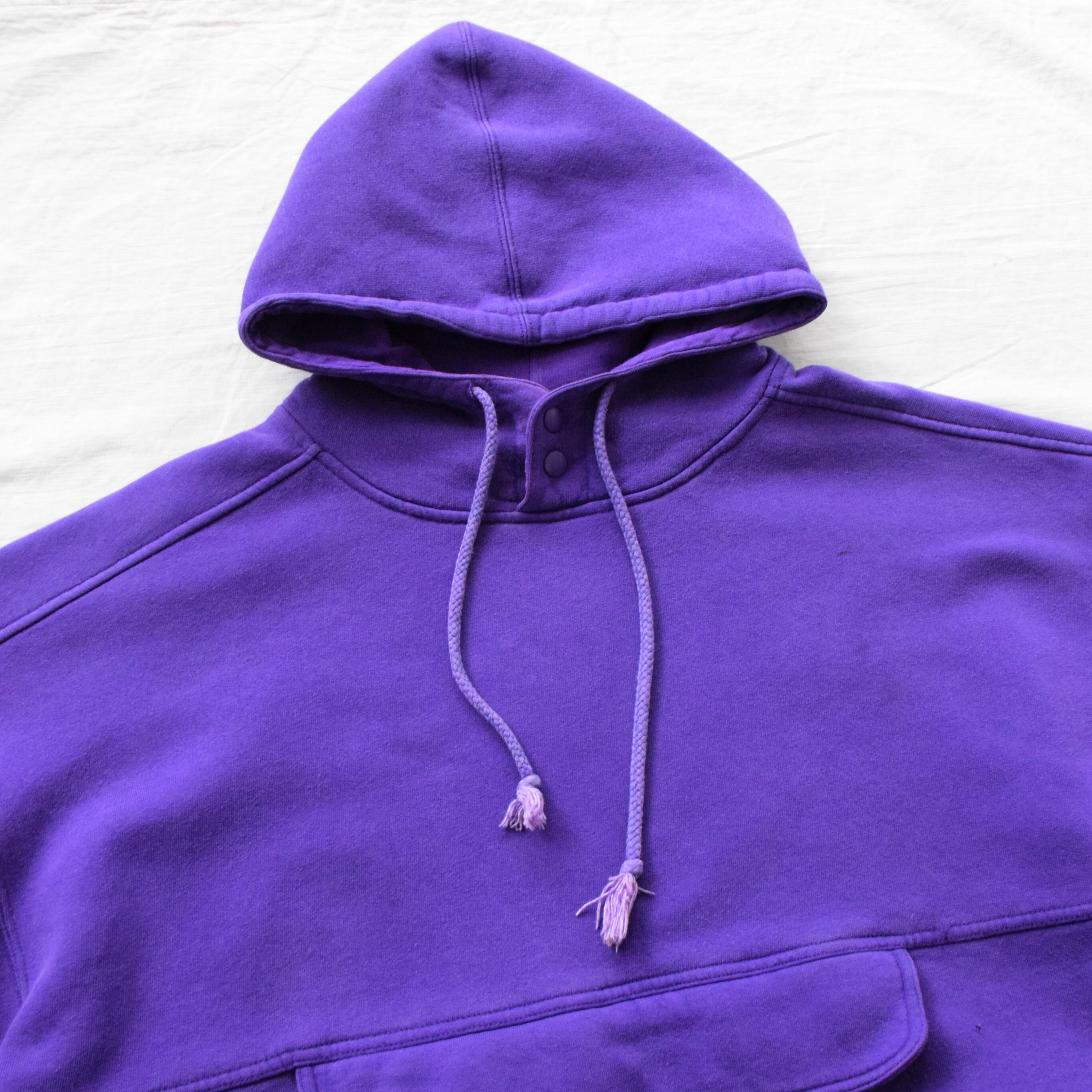 90's GAP スウェット アノラック パーカー メンズ XL パープル