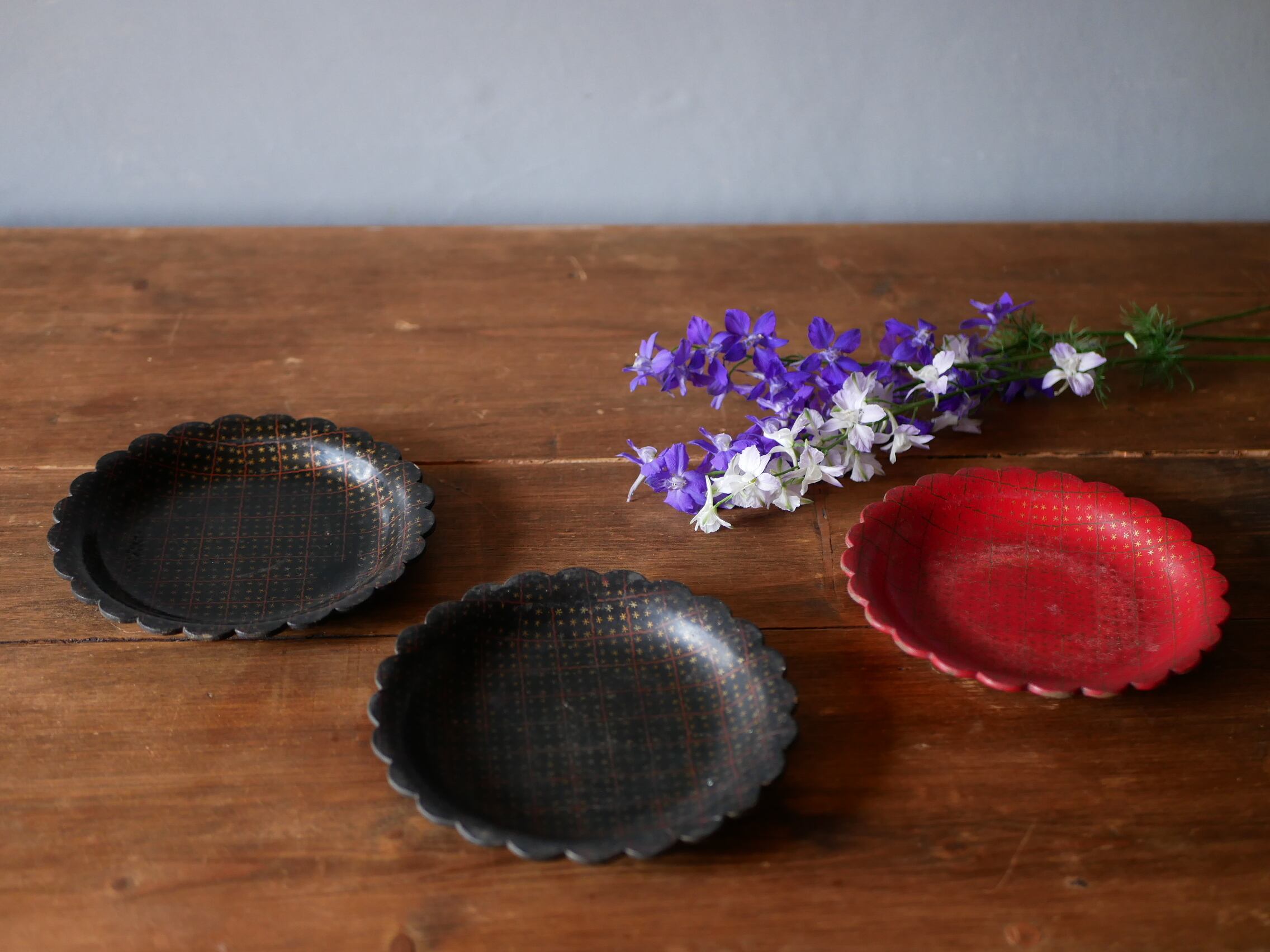 フランス　アンティーク　レターラック　パピエマシェ 花　小鳥 フランス アンティーク レターラック パピエマシェ 花 小鳥