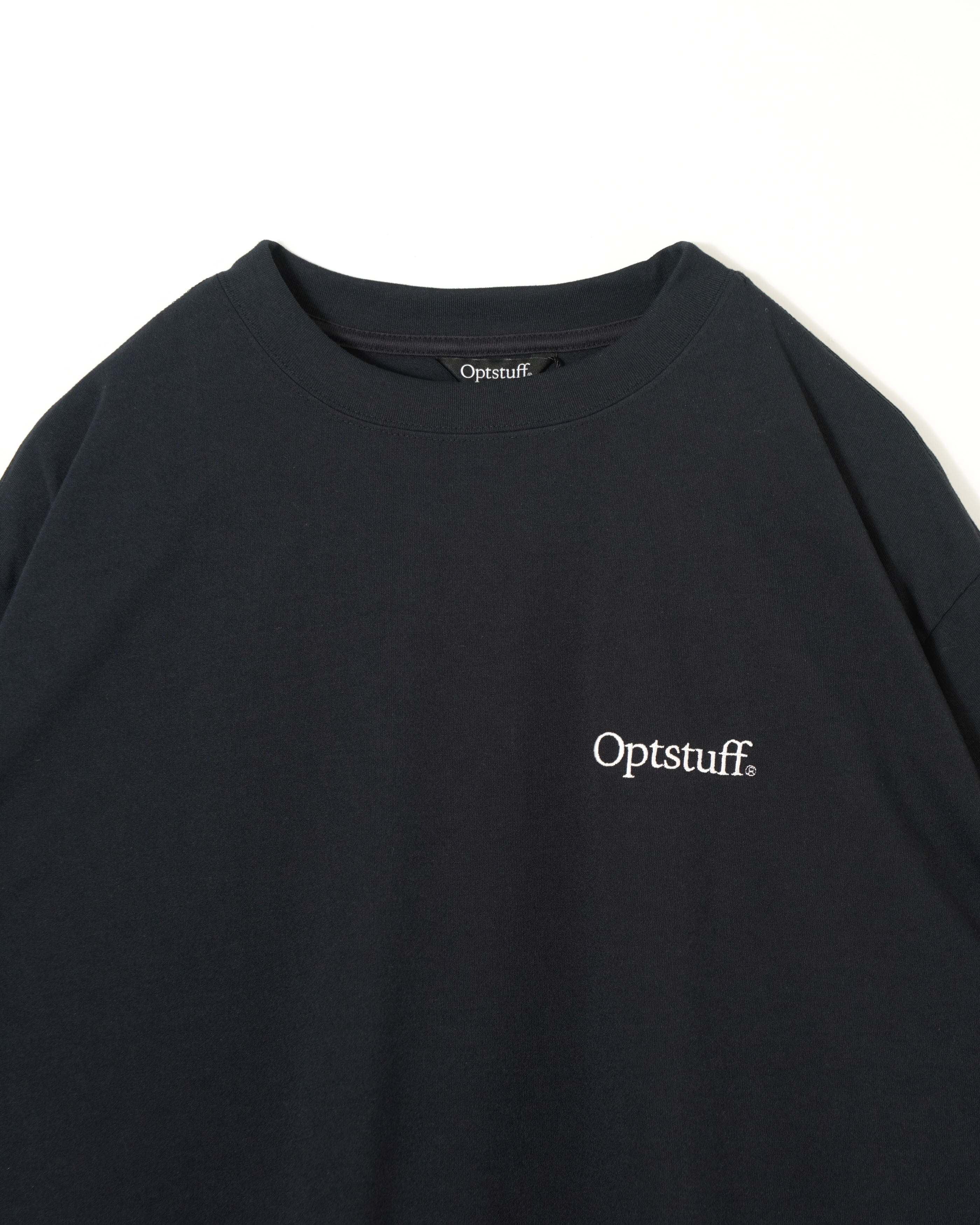 OPTSTUFF] DRAWSTRING TECH T-SHIRT (NAVY) | OPTSTUFF