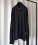 nonnotte “ Shawl Collar V/N Tapered Oversized Long Sleeve ( Meteorite )”