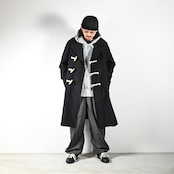 product twelve / High Count Wool Ripstop Duffle Coat コーディネート2