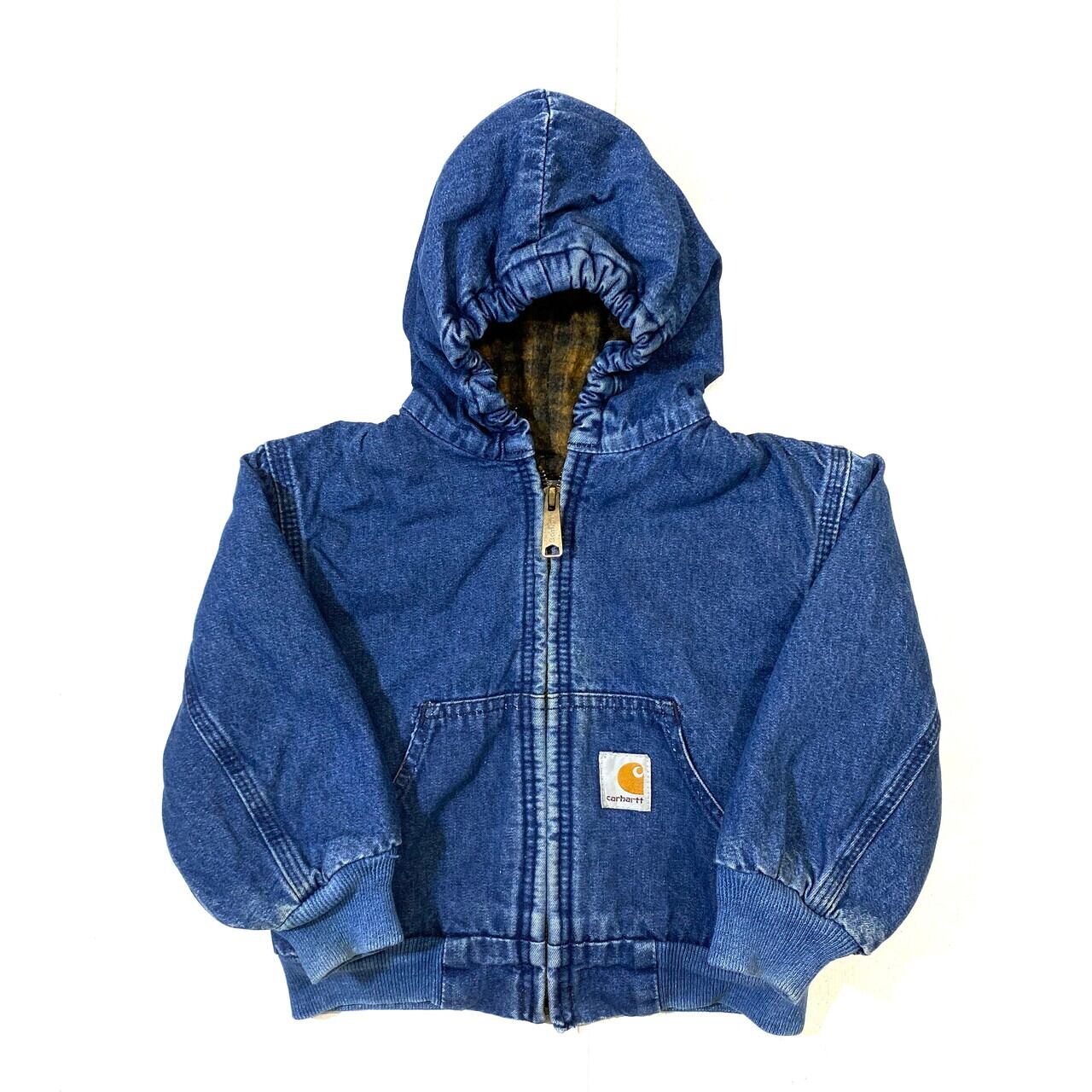 Kids デニムジャケット ビンテージ Carhartt サイズ不明 コレクターズ