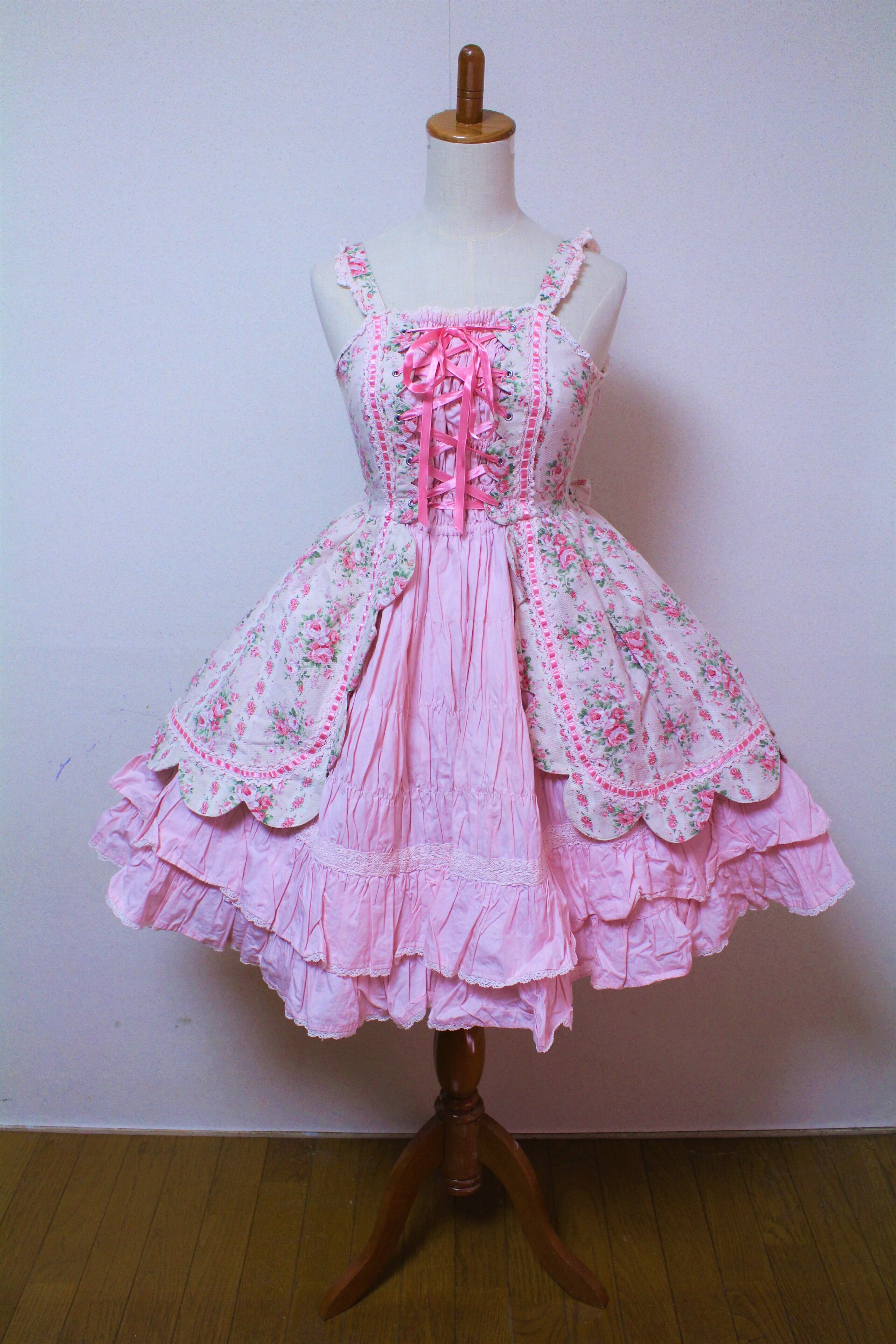 Angelic Pretty アンジェリックプリティ ロマンスブーケリボンJSK