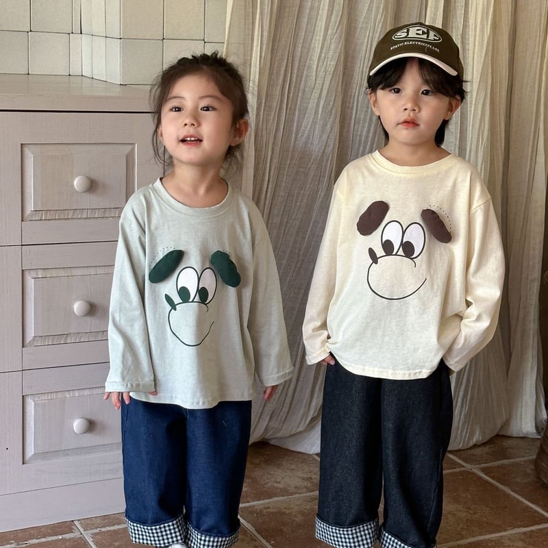 【BABY&KID】秋新作 カートゥー長袖シャツ