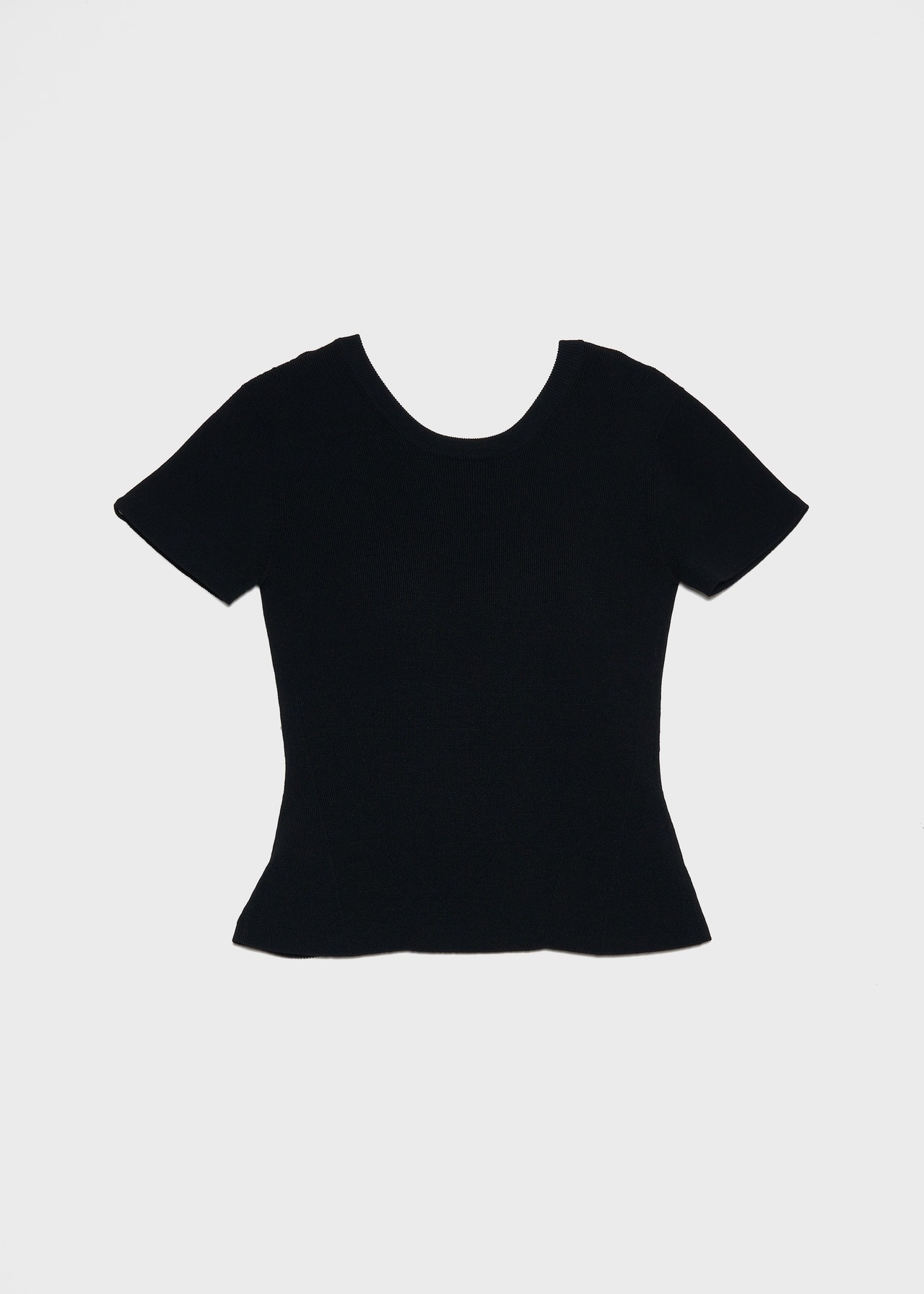 NICENICE MOMENT / Compact Tee - Black