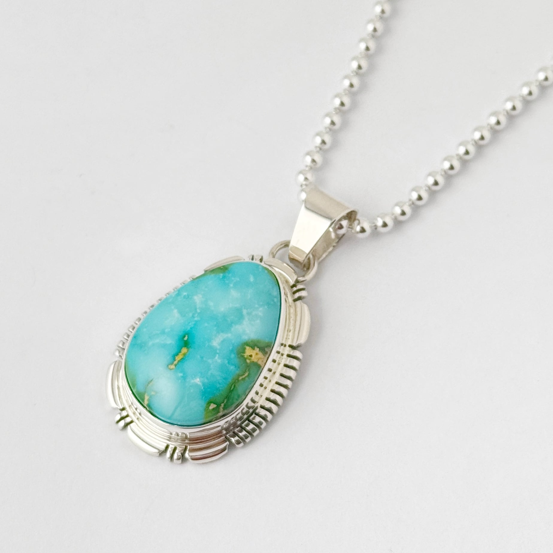 一点物】《Indian Jewelry》 ソノランゴールド ドロップ ターコイズ