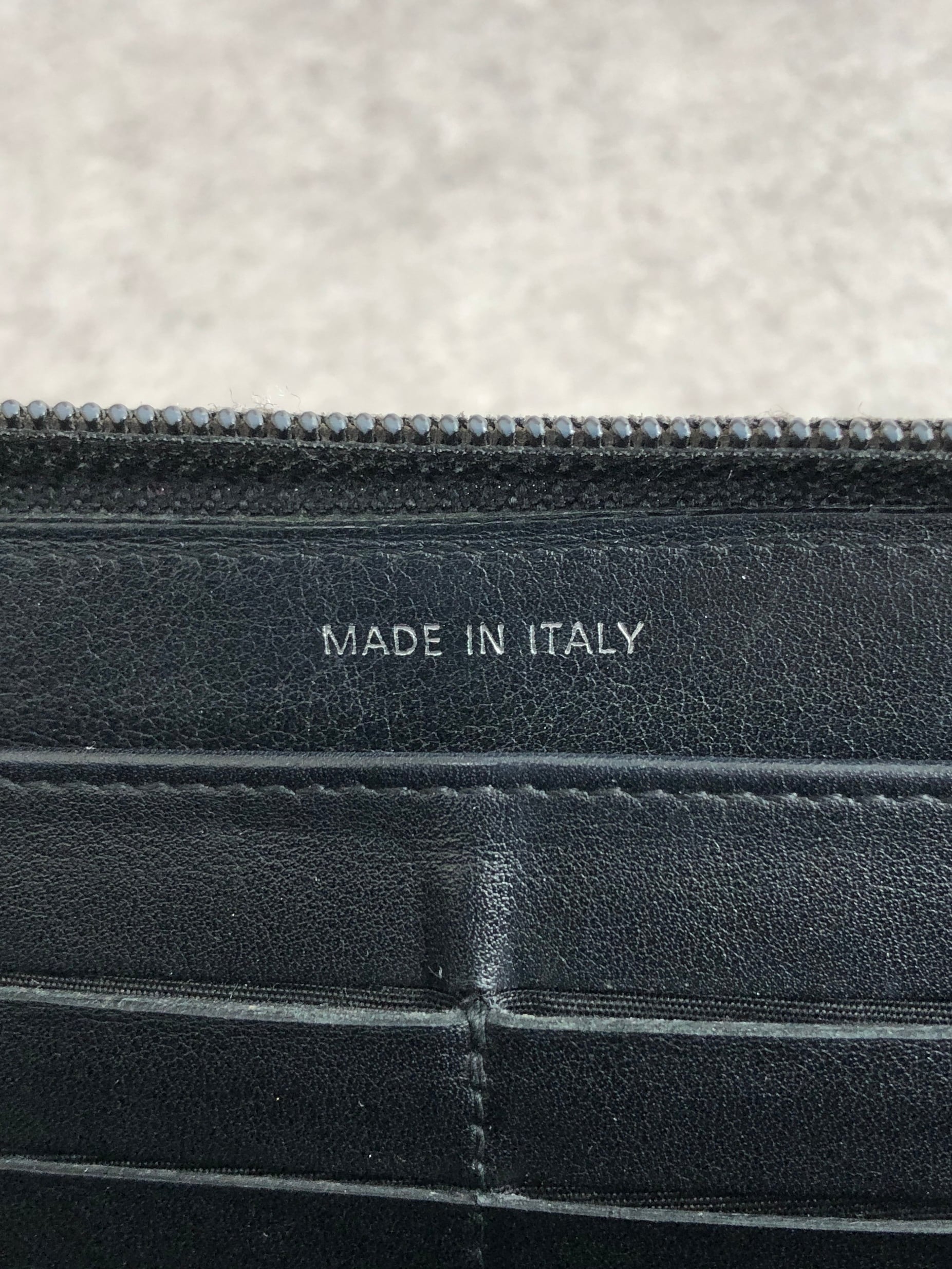 CHANEL シャネル 財布 ブラック ココマーク レザー キャビアスキン 長