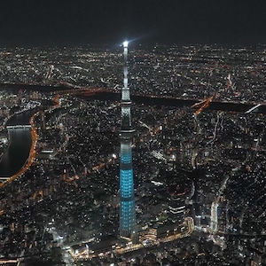 【都内最安値】22分で夜景を楽しむ◎スカイツリーをぐるっと一周！ 都内最安の東京夜景フライト